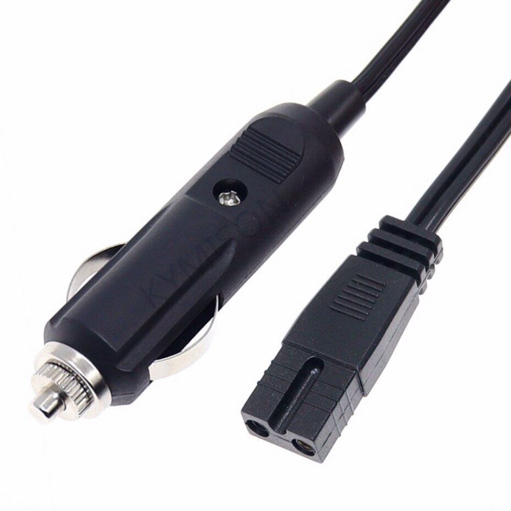 12V Cooler Box Power Lead with Polarised Plug – Available Lengths: 2m / 5m
