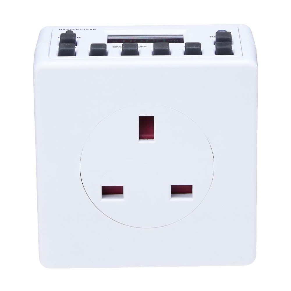 13A Plug-In 24 Hour / 7 Day Digital LCD Timer Switch (Multi-Pack Options)