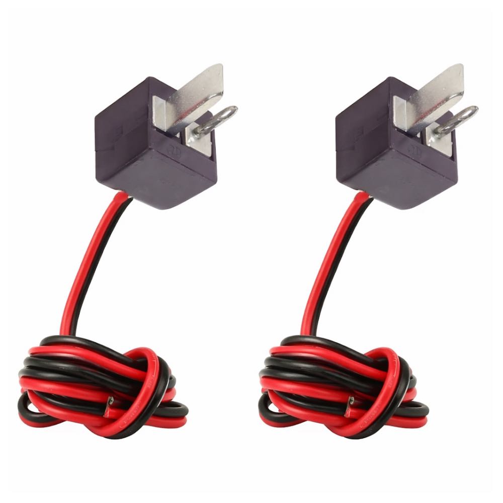 2-Pin Speaker DIN Male Plug Hi-Fi Leads – 300mm (Pair)