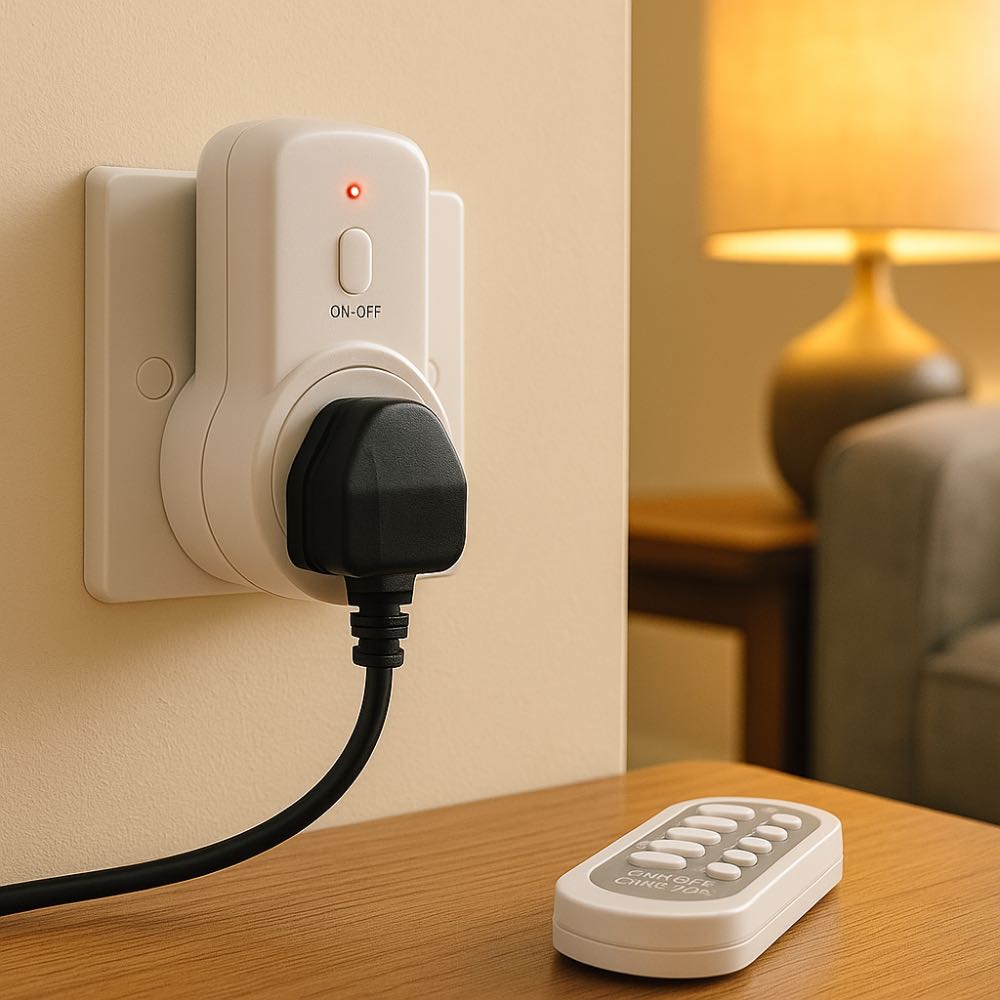 2-Way Wireless Remote Control 13A Plug-In Socket Set – Energy-Saving Pack