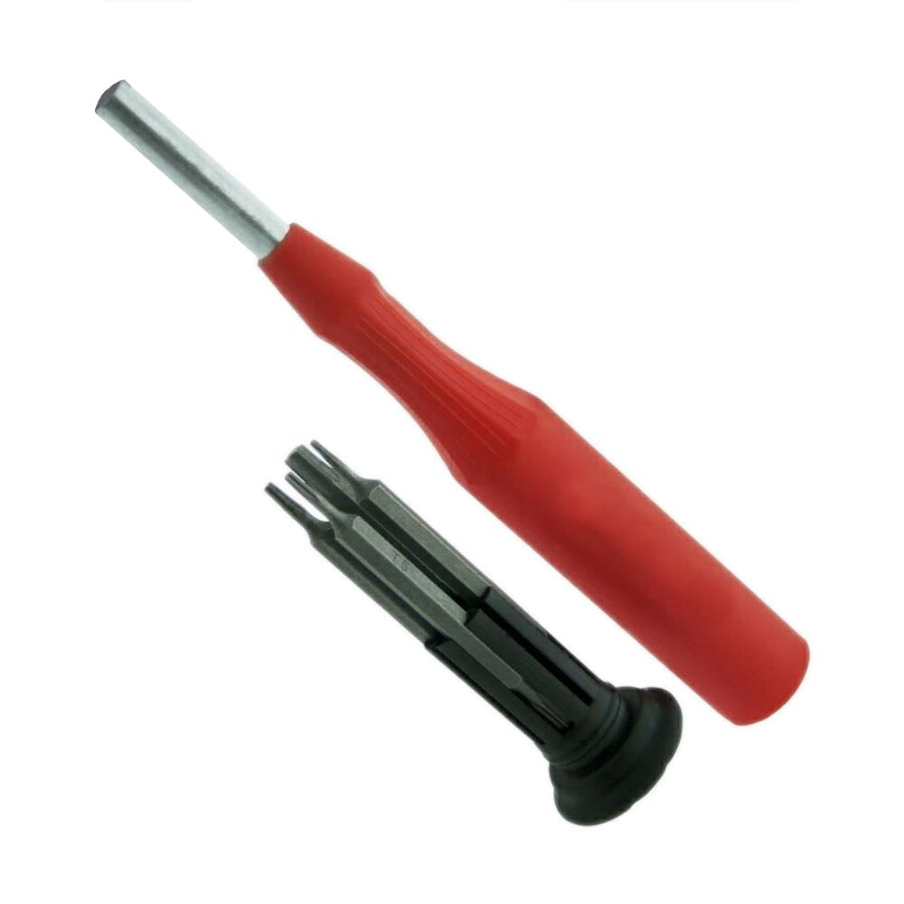 8-in-1 Mini Precision Torx Screwdriver Set with Integrated Bit Storage