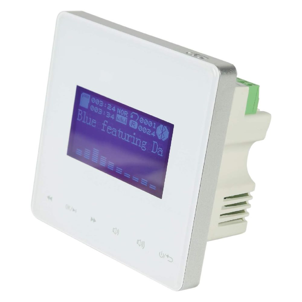 WA-215 Bluetooth Amplifier with Built-In Media Player, USB & MicroSD Ports and Remote Control for Ceiling Speakers