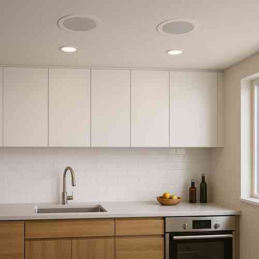 Bluetooth Stereo Audio Amplifier for Ceiling, Wall & Floor Speakers by e-audio