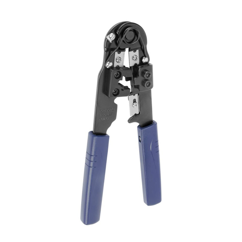 CAT5/CAT6 RJ45 8P8C Crimping, Cutting & Stripping Tool – Professional Network Cable Crimper