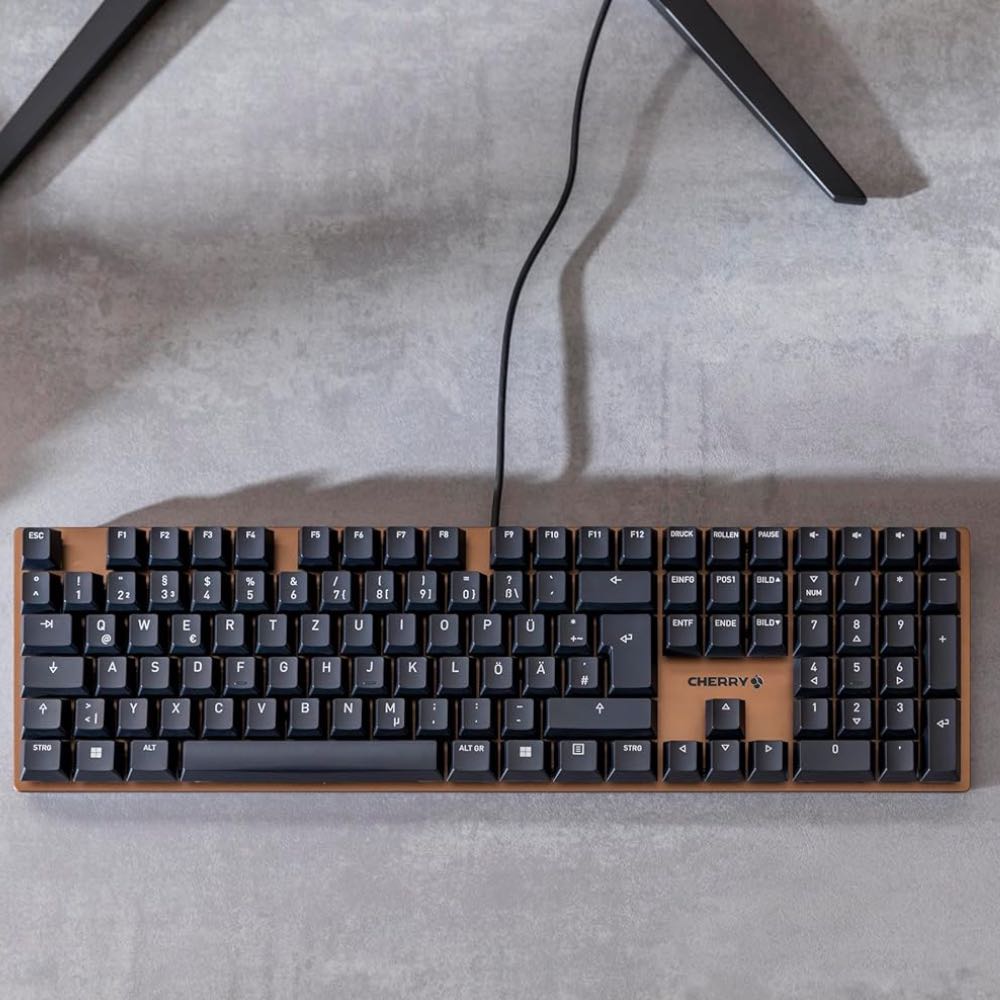CHERRY KC 200 MX Mechanical USB Gaming Keyboard (UK Layout)
