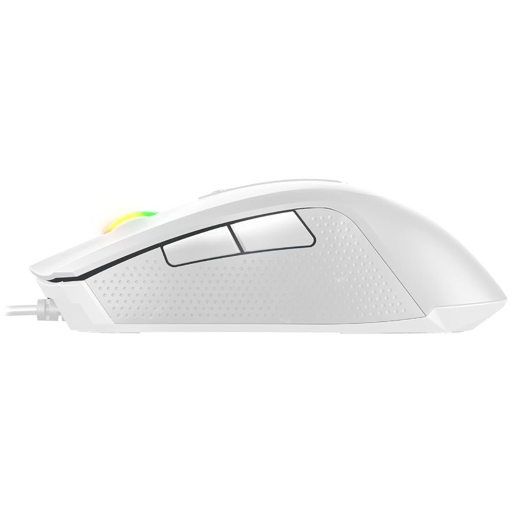 CHERRY MC 2.1 RGB Wired Gaming Mouse with Ergonomic Precision Control (White)