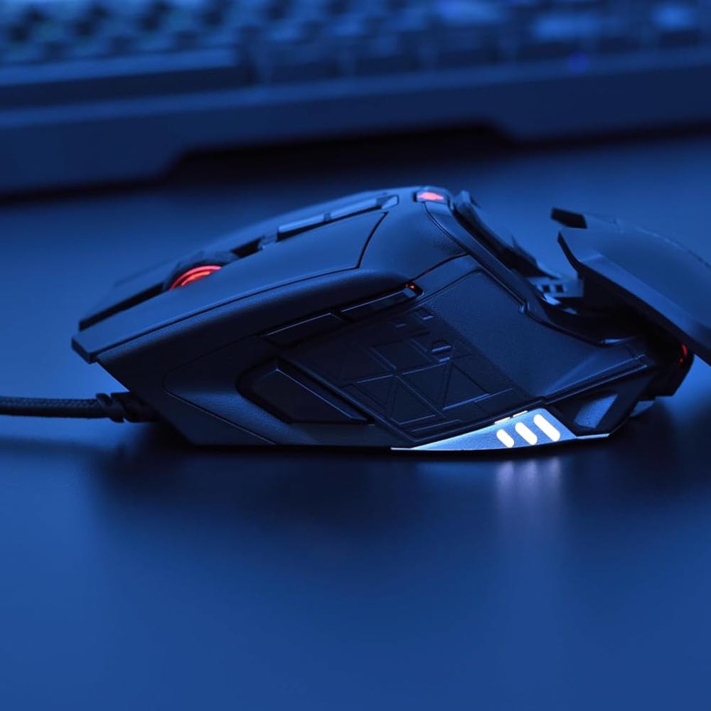 CHERRY MC 9620 FPS USB Gaming Mouse with Adjustable 12,000 DPI Precision Control