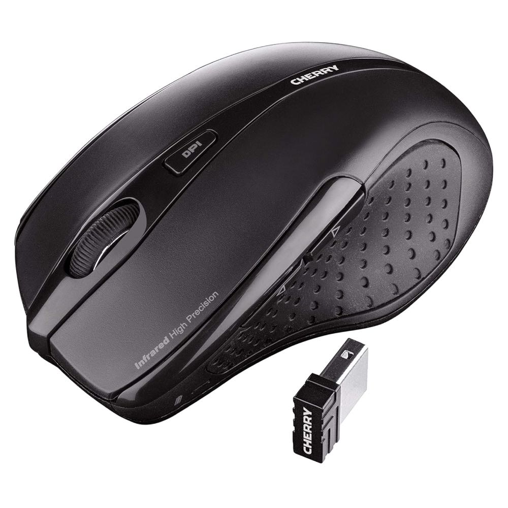 CHERRY MW 3000 Ergonomic 5-Button Wireless Optical USB Mouse