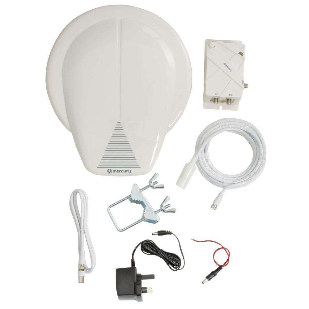 Caravan Camper Boat TV Digital Freeview Booster Aerial