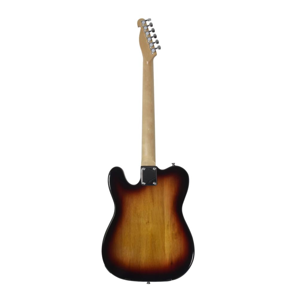 Chord CAL62 Electric Guitar with Maple Neck & HPL Fingerboard – 3-Tone Sunburst