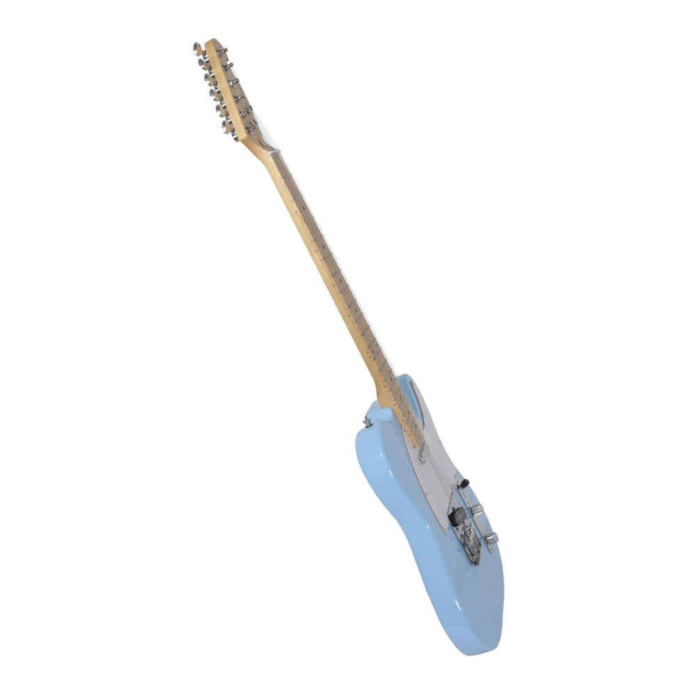 Chord CAL62 Electric Guitar with Maple Neck & HPL Fingerboard – Surf Blue