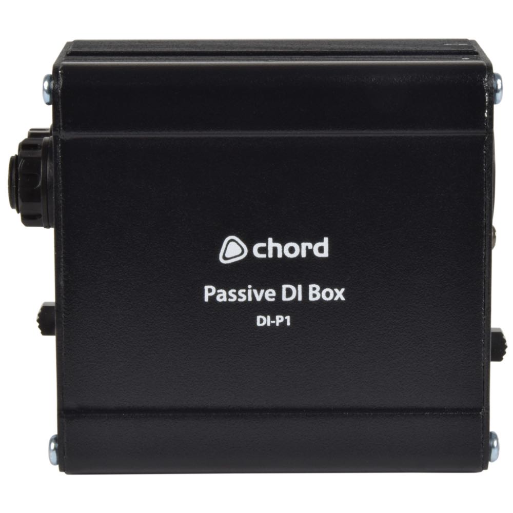 Chord Passive DI Box with 3-Way Pad & Ground Lift Filtering