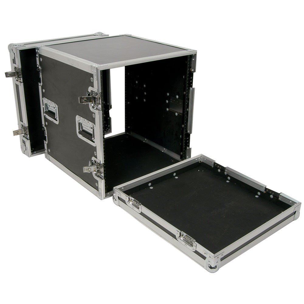 Citronic 19" 12U Rack Mount Flightcases for Pro Audio Equipment