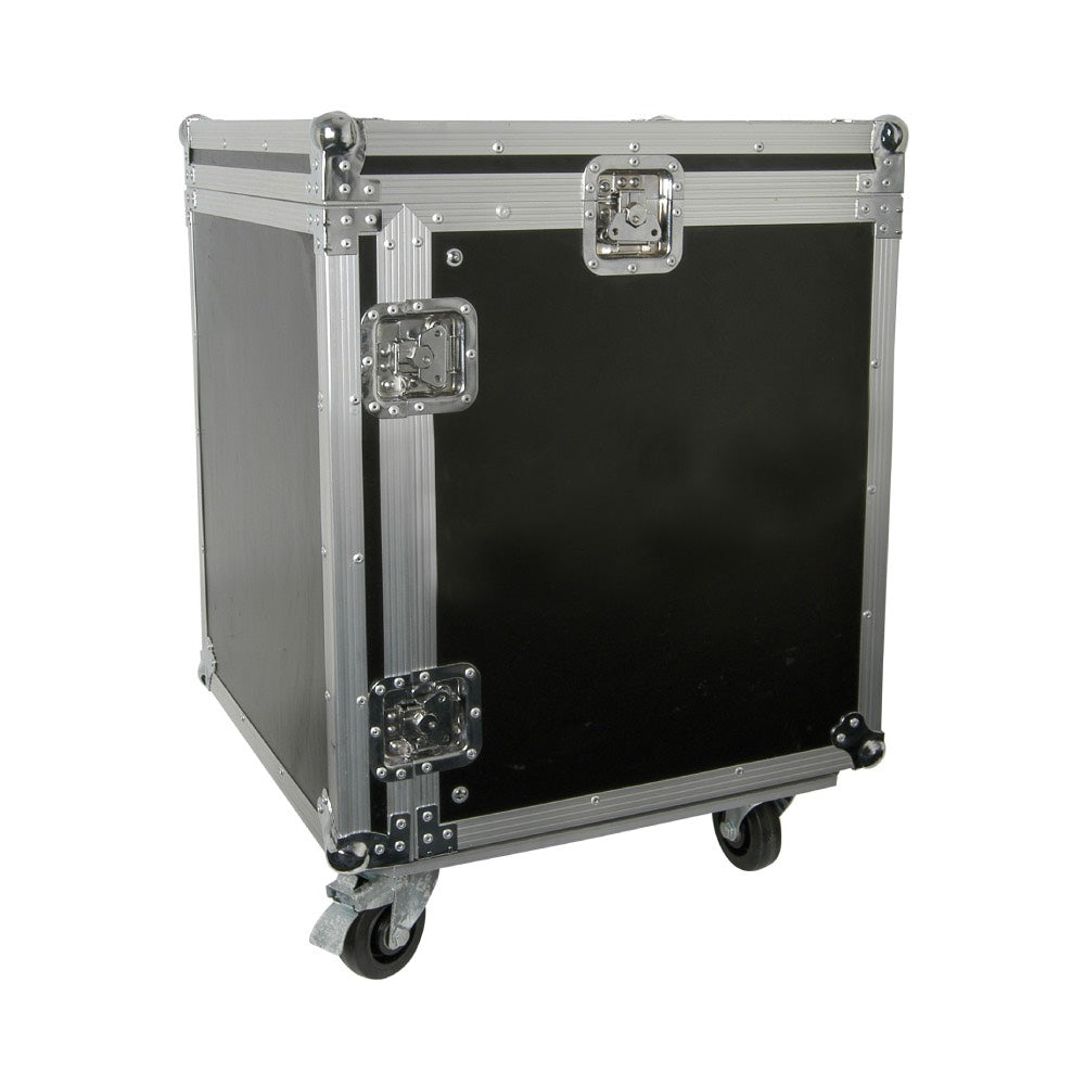 Citronic 19 12U Mobile Rack Mount Flightcases with Wheels