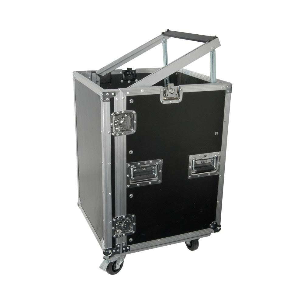 Citronic 19" 16U Mobile Rack Mount Flightcases with Wheels