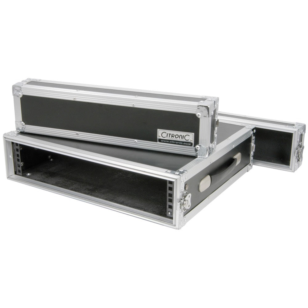 Citronic 19" 2U Rack Mount Flightcases for Pro Audio Equipment