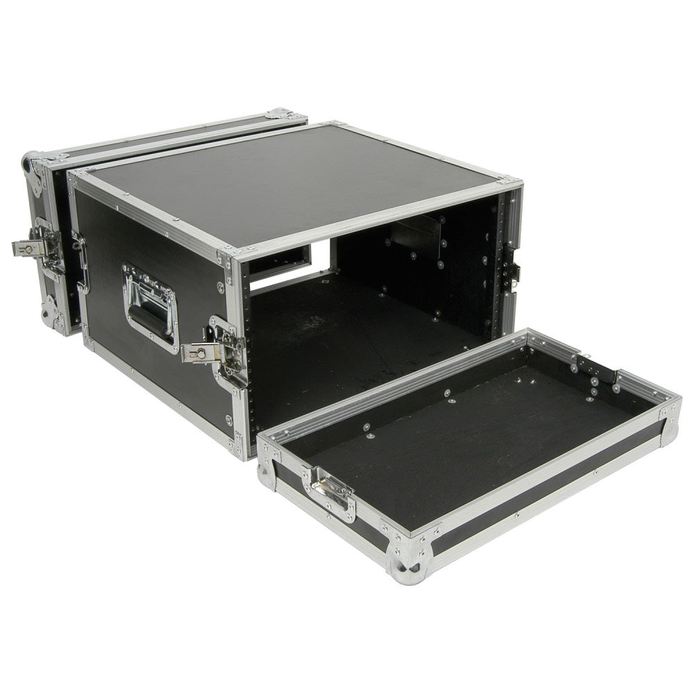 Citronic 19" 6U Rack Mount Flightcases for Pro Audio Equipment