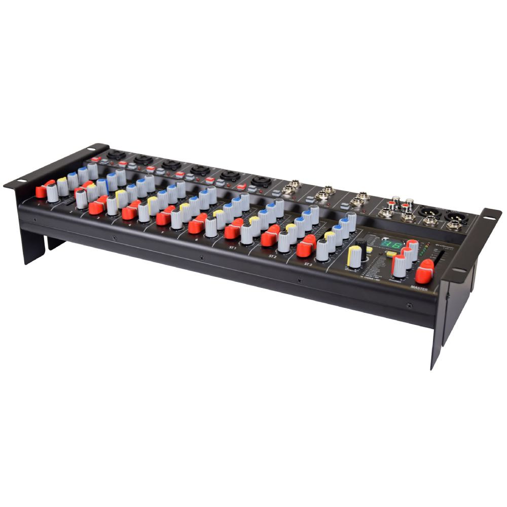 Citronic CSR 9-Channel Rackmount Mixer with DSP & Bluetooth
