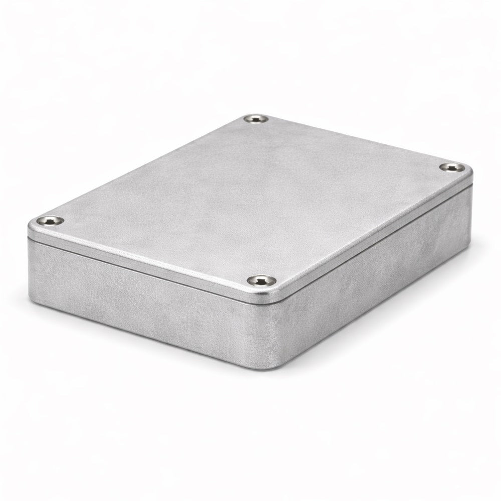 Die-Cast Aluminium Electronics Project Enclosure Box Case – Silver – Multiple Sizes
