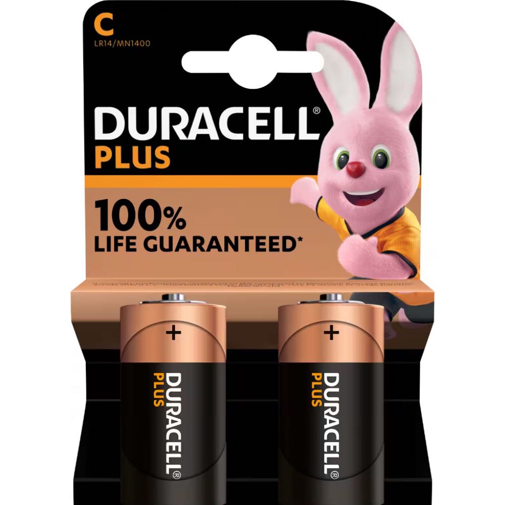 Duracell Plus C Batteries Multi-Packs