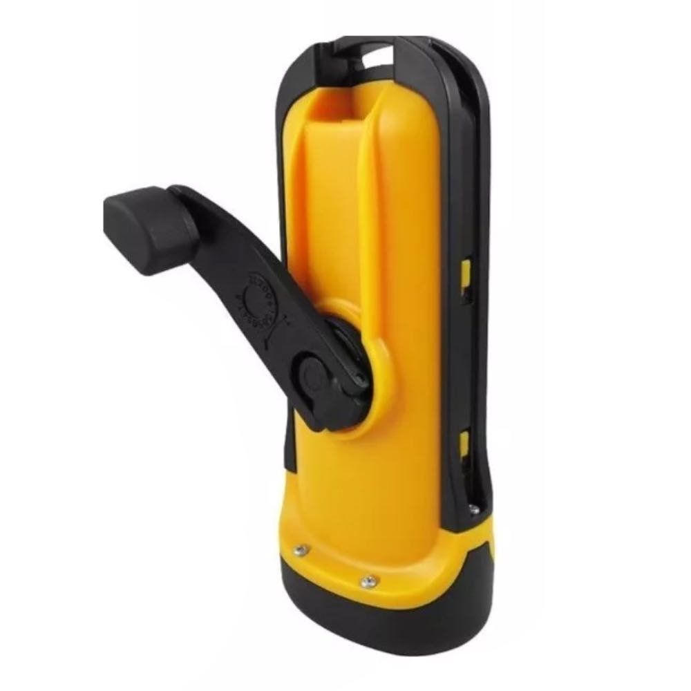 UNI-COM Eco-Power Wind Up Rechargeable Dynamo & Solar LED Torch