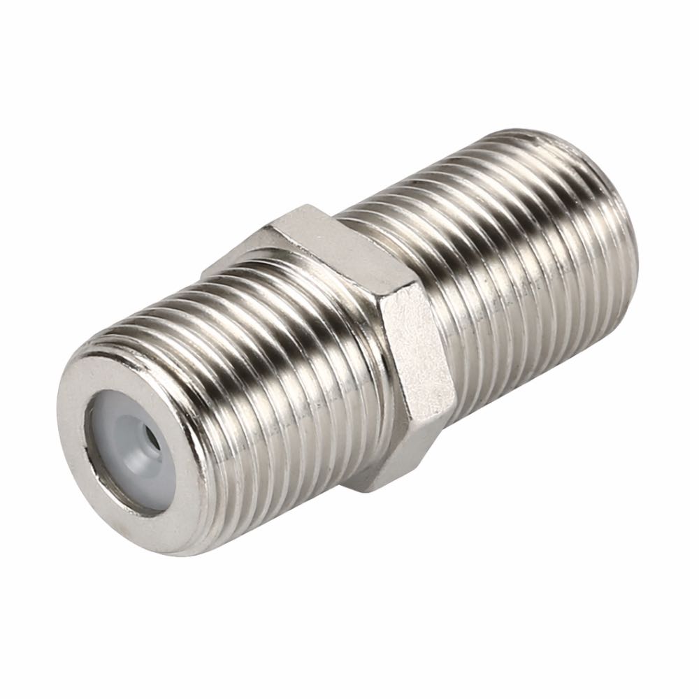 F-Type Female to Female Satellite Coax Coupler Joiner – Multi-Pack