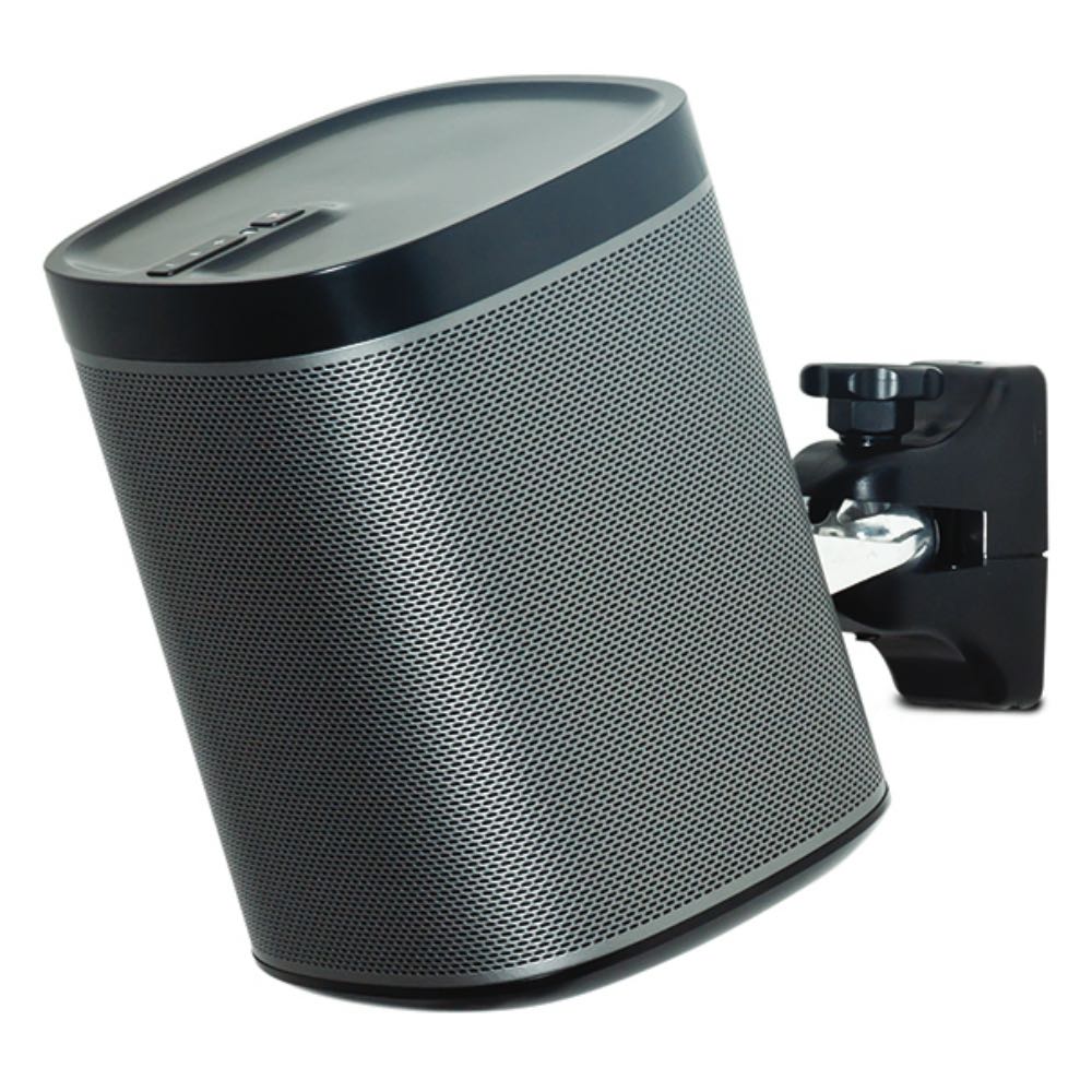 B-TECH Tilting Swivel Speakers Wall Brackets in Black and White