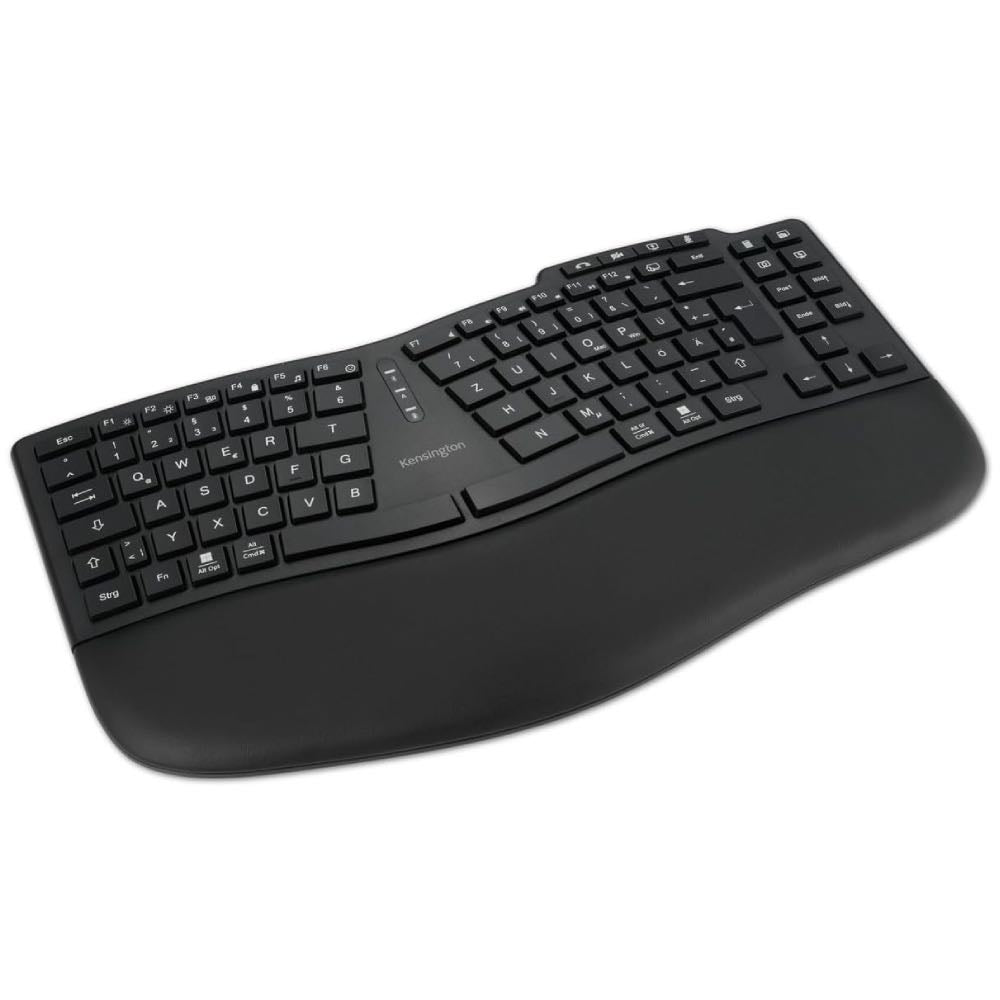 Kensington KB675 EQ Pro Fit Ergo TKL Rechargeable Wireless Keyboard