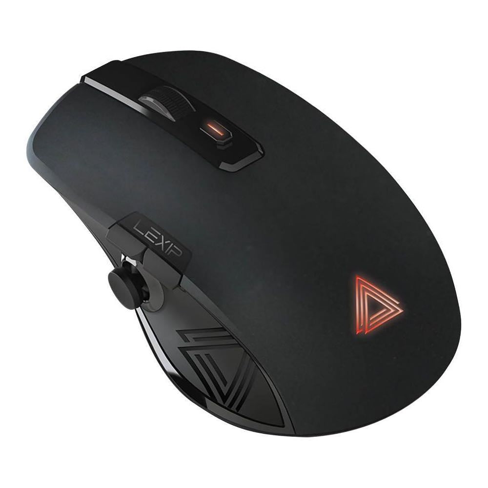 LEXIP NP93 Neptunium Alpha Wired Precision Control LED Gaming Mouse with Thumb Joystick