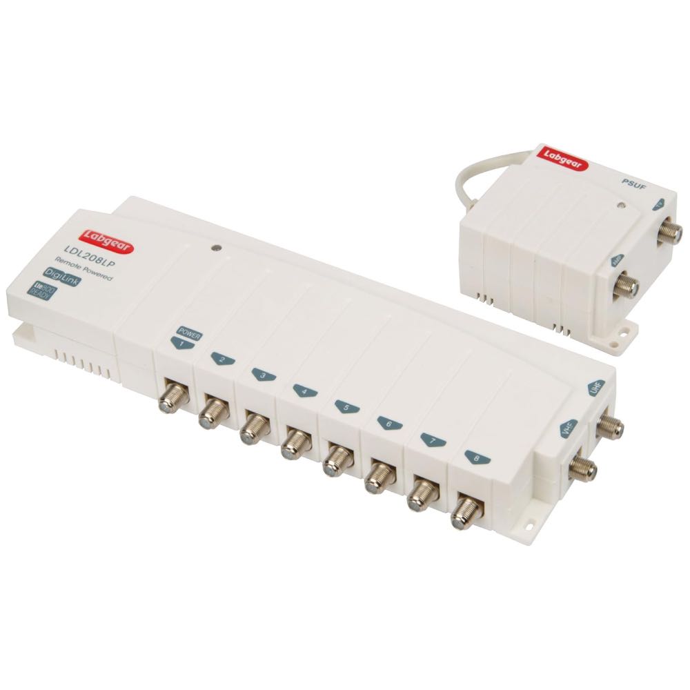Labgear 8-Way DigiLink FM-UHF Power Amplifier