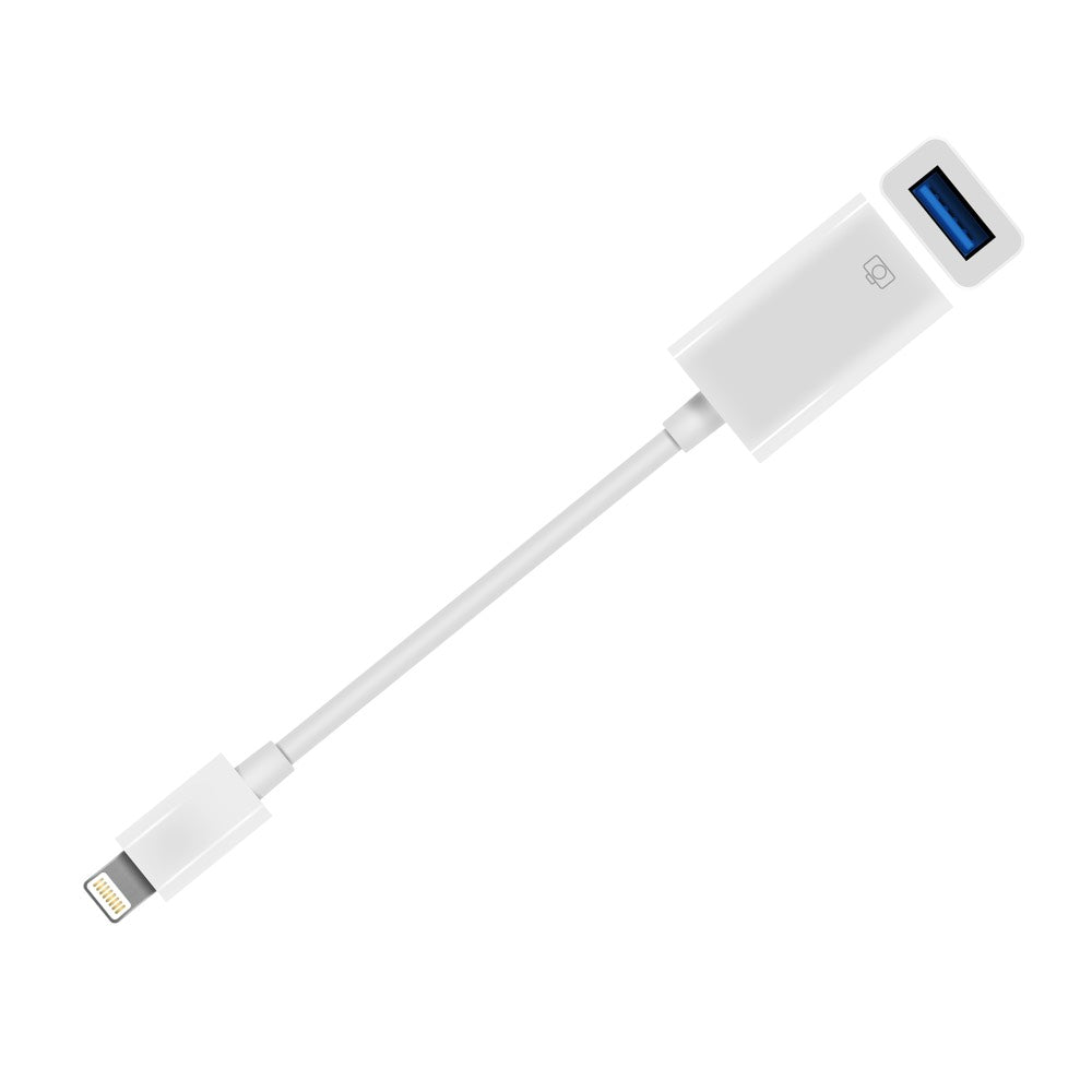 Lightning to USB A OTG Socket Adaptor Lead