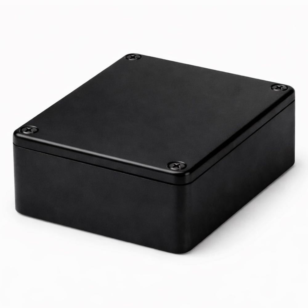 ABS Plastic Electronics Project Enclosure Box – Black – Multiple Sizes