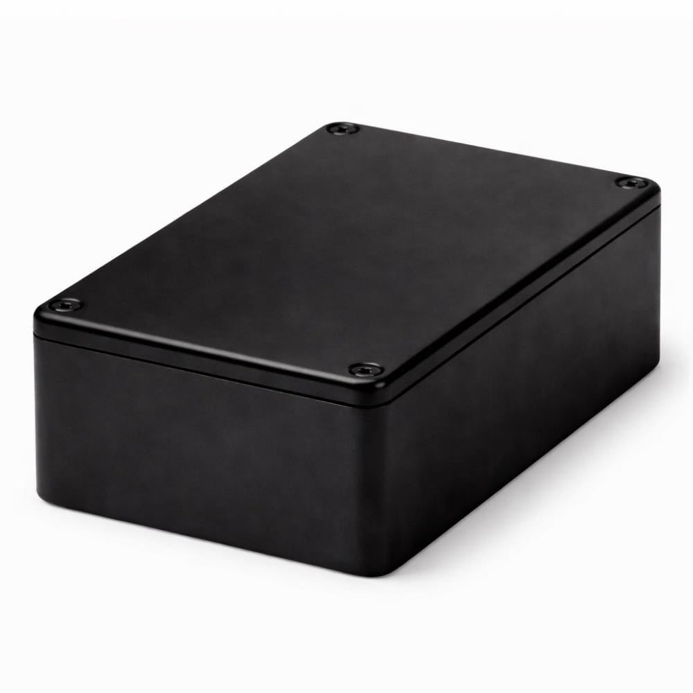 ABS Plastic Electronics Project Enclosure Box – Black – Multiple Sizes