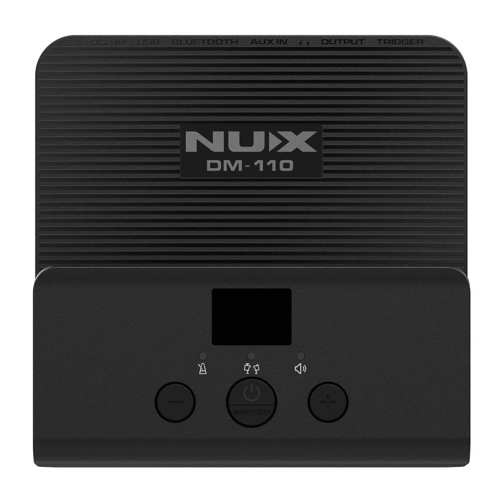 NUX DM-110 Digital Drum Kit with Mesh Heads, USB Interface & Bluetooth Editing