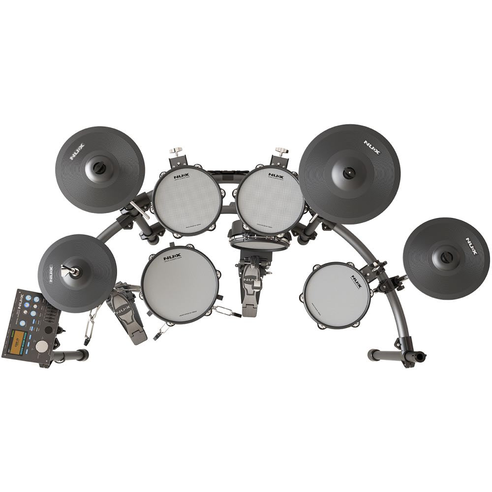 NUX DM-8 Flagship Digital Drum Kit with 14" Snare, USB/MIDI Interface & Bluetooth