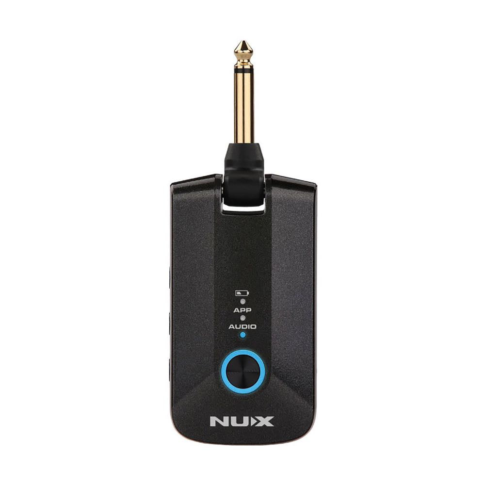NUX Mighty Plug Pro USB Rechargeable Guitar & Bass Headphone Amplifier with Bluetooth