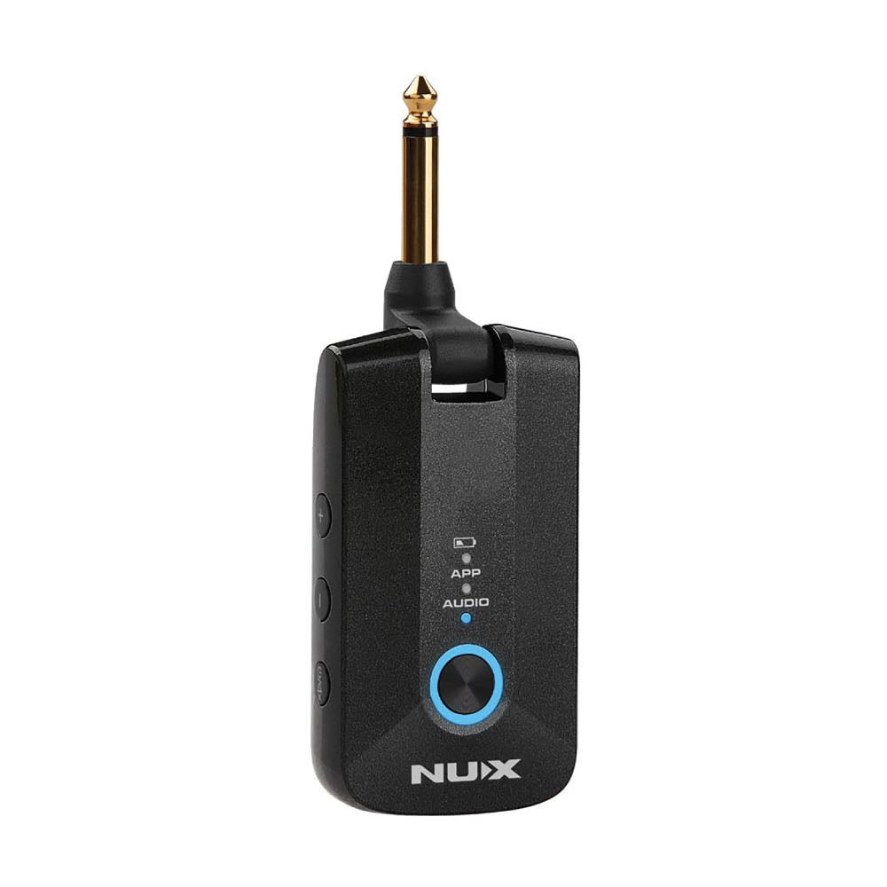 NUX Mighty Plug Pro USB Rechargeable Guitar & Bass Headphone Amplifier with Bluetooth