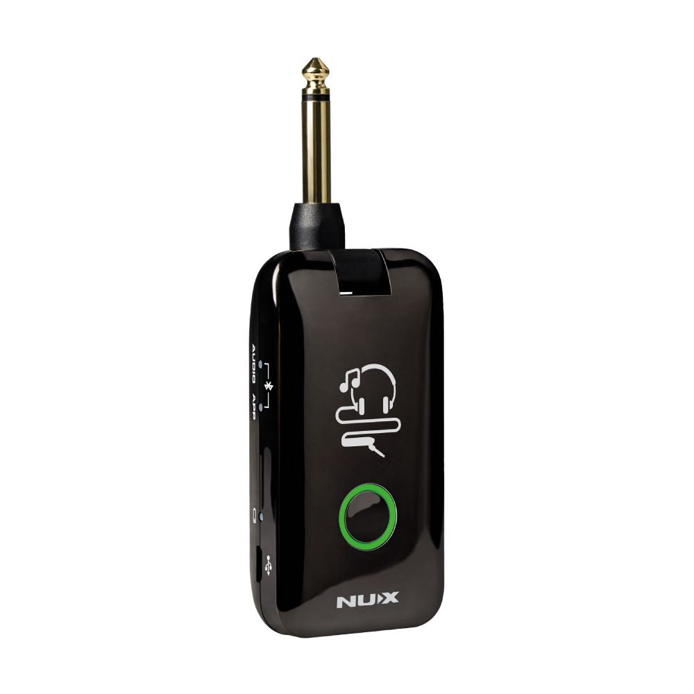 NUX Mighty USB Rechargeable Plug Guitar & Bass Headphone Amplifier with Bluetooth