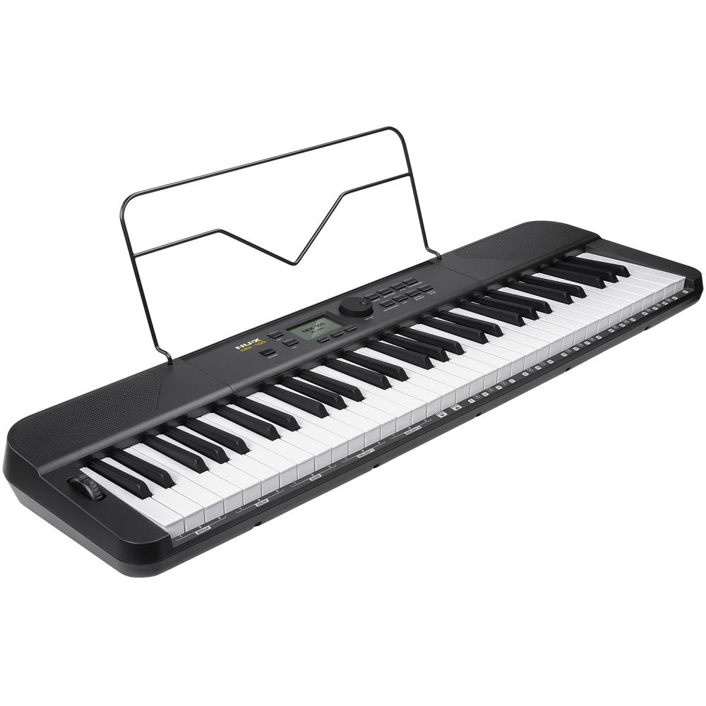 NUX NEK-100 61-Key USB Arranger Keyboard with MIDI, Live Phrases & Rechargeable Battery