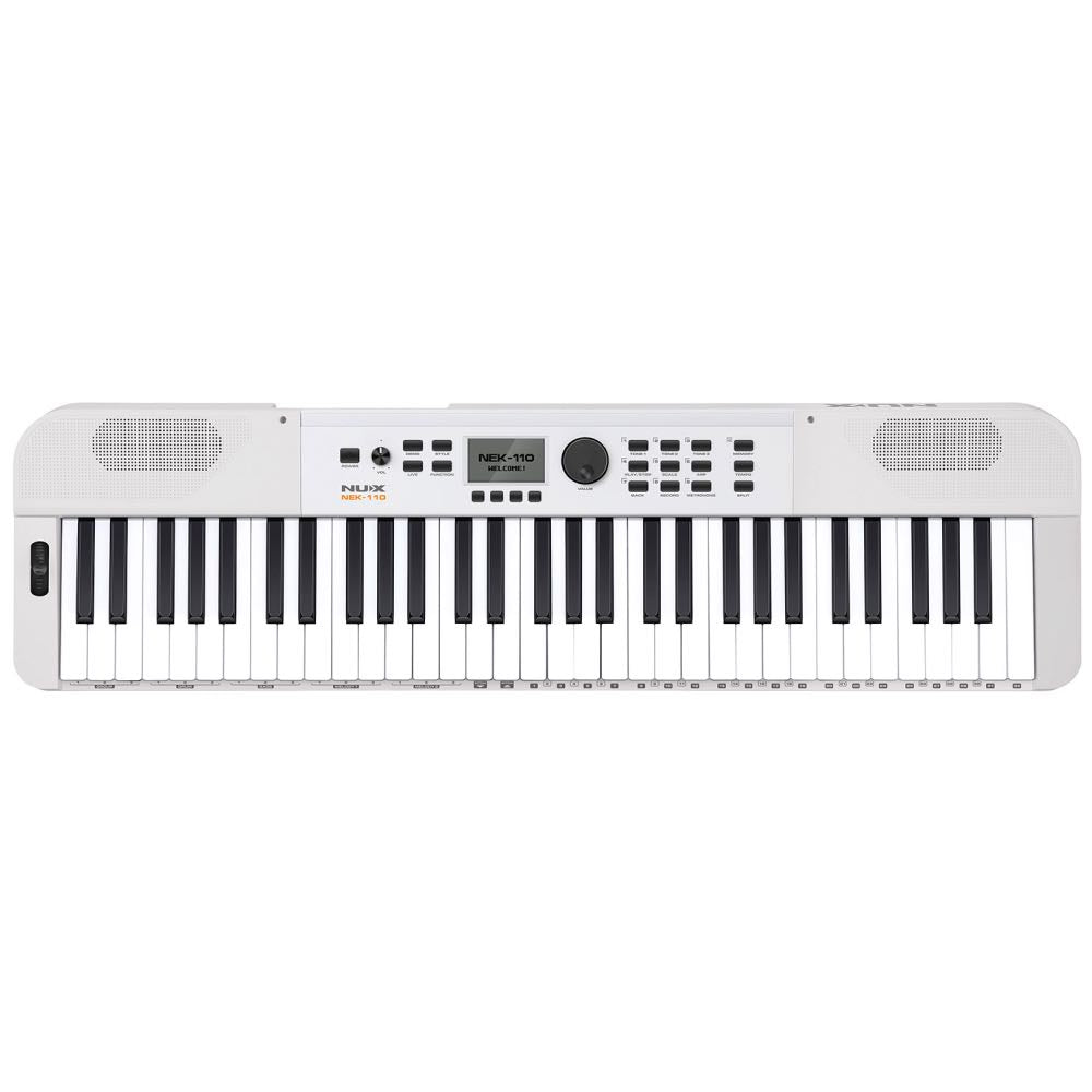 NUX NEK-110 61-Key USB Arranger Keyboard with 700 Sounds, Effects & Live Phrase Mode