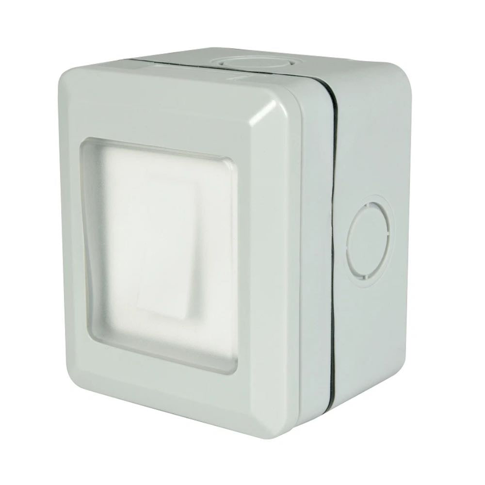 Outdoor IP55 Weatherproof 1-Gang 2-Way Wall Switch