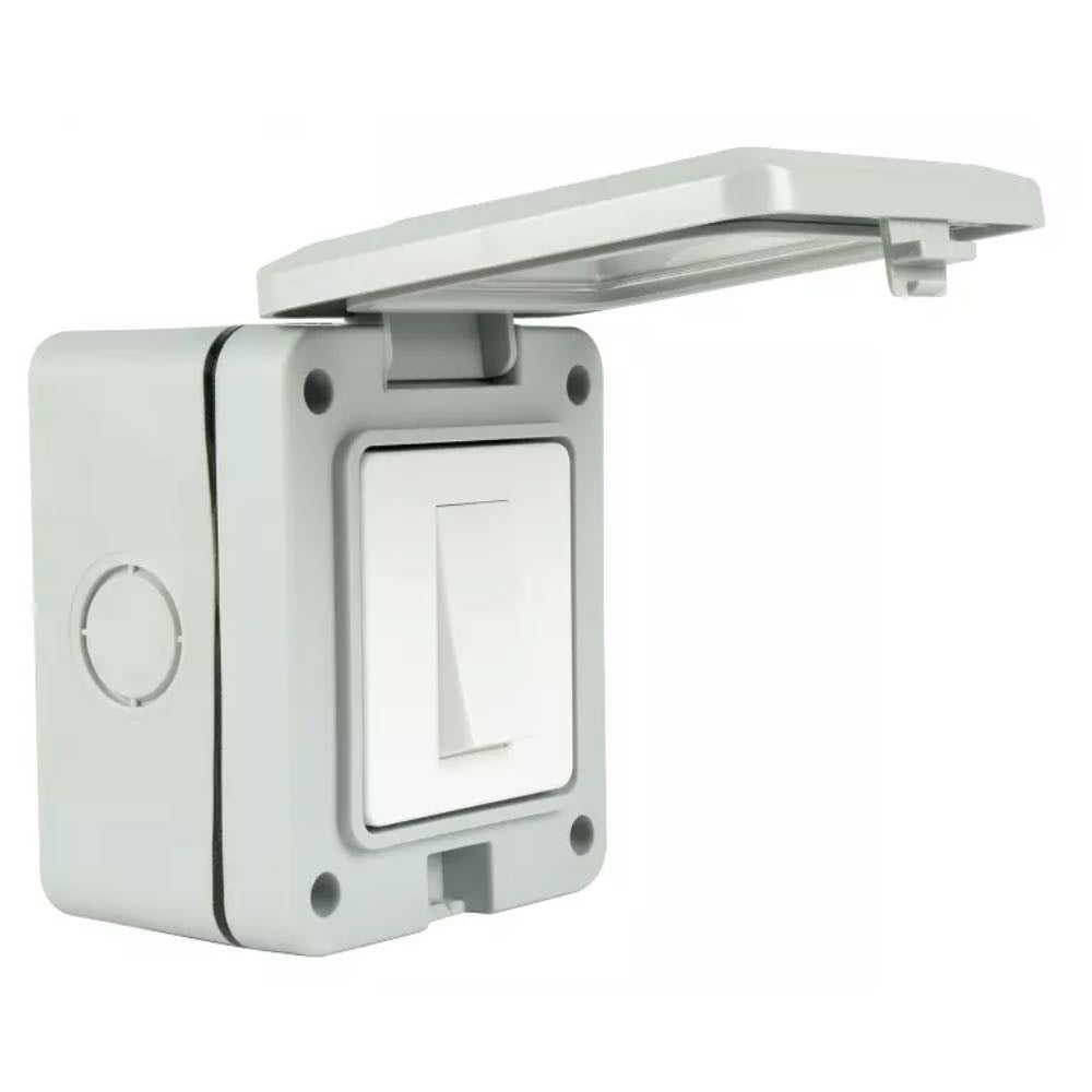 Outdoor IP55 Weatherproof 1-Gang 2-Way Wall Switch
