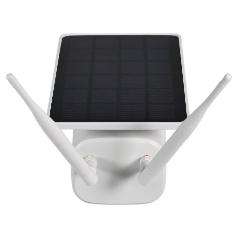 Outdoor Solar Wi-Fi Security Camera with LED Night Vision