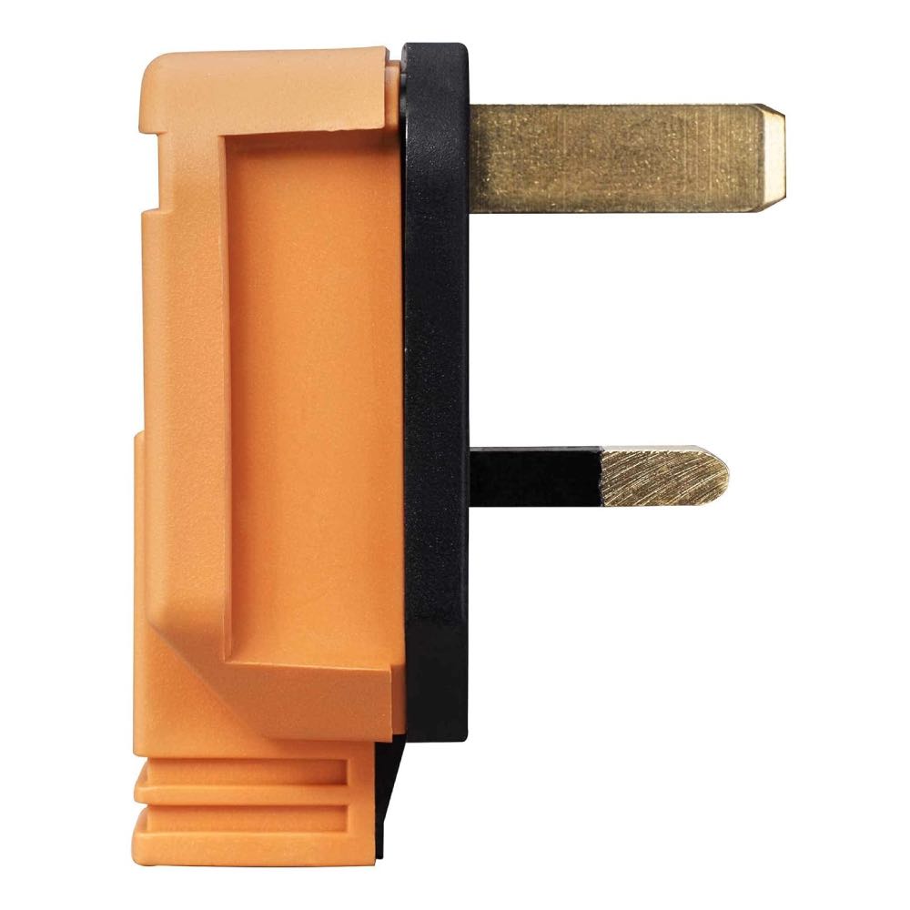Permaplug 13A Rubber Plug Orange