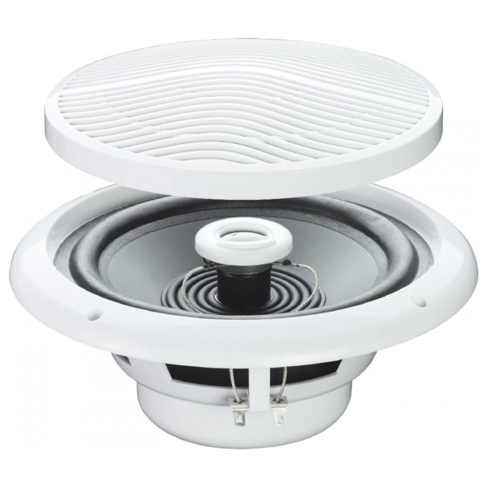 Pair of 5.25" 80W Ceiling Speakers with Bluetooth Amplifier