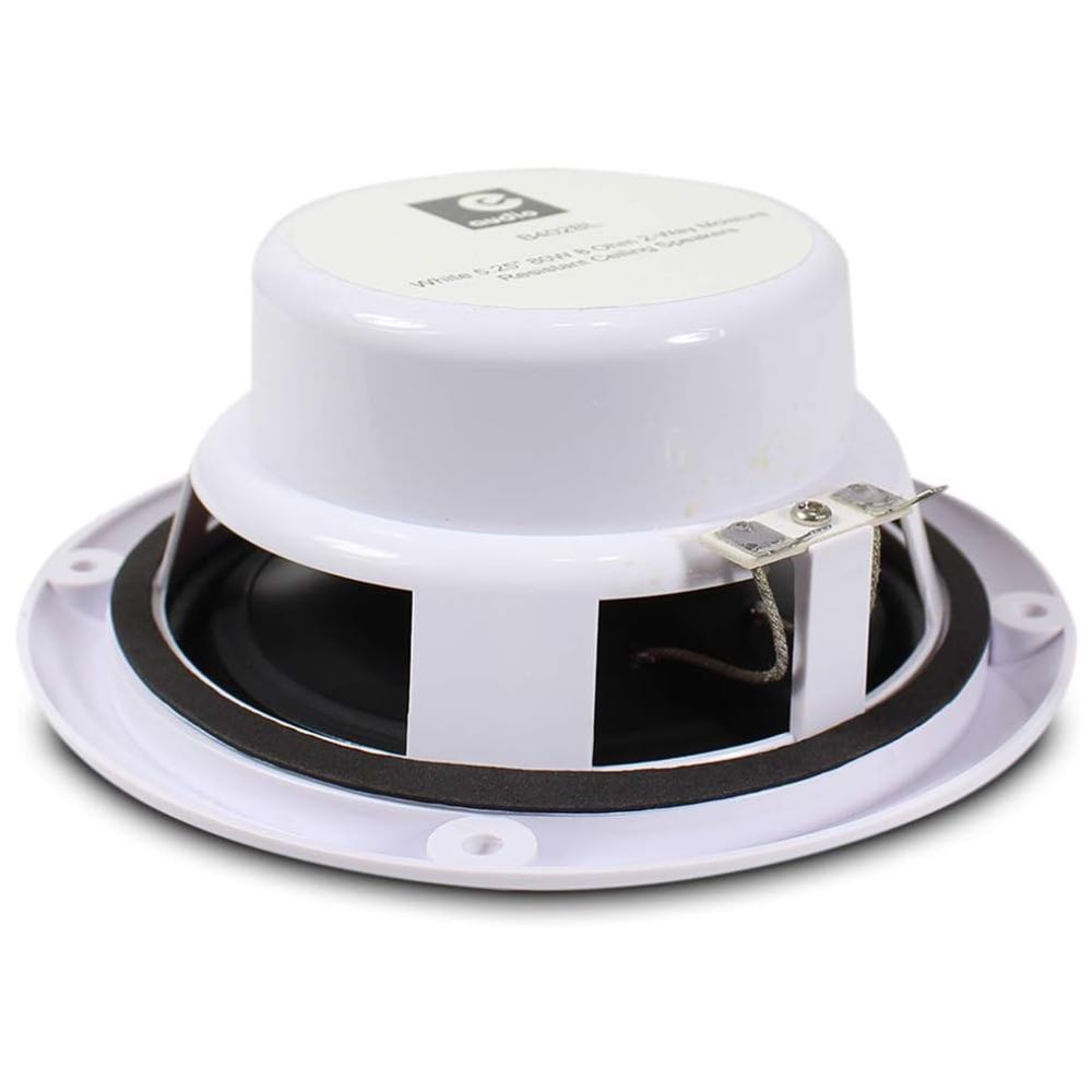 e-audio Ceiling Speakers 5.25" 80W for Showers and Kitchens