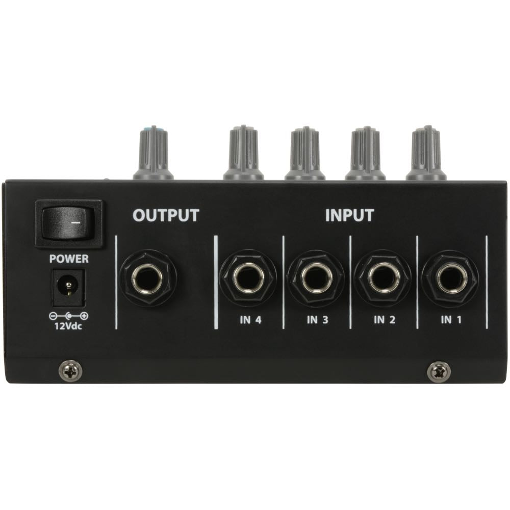 QTX Mini 4-Channel Microphone Mixer