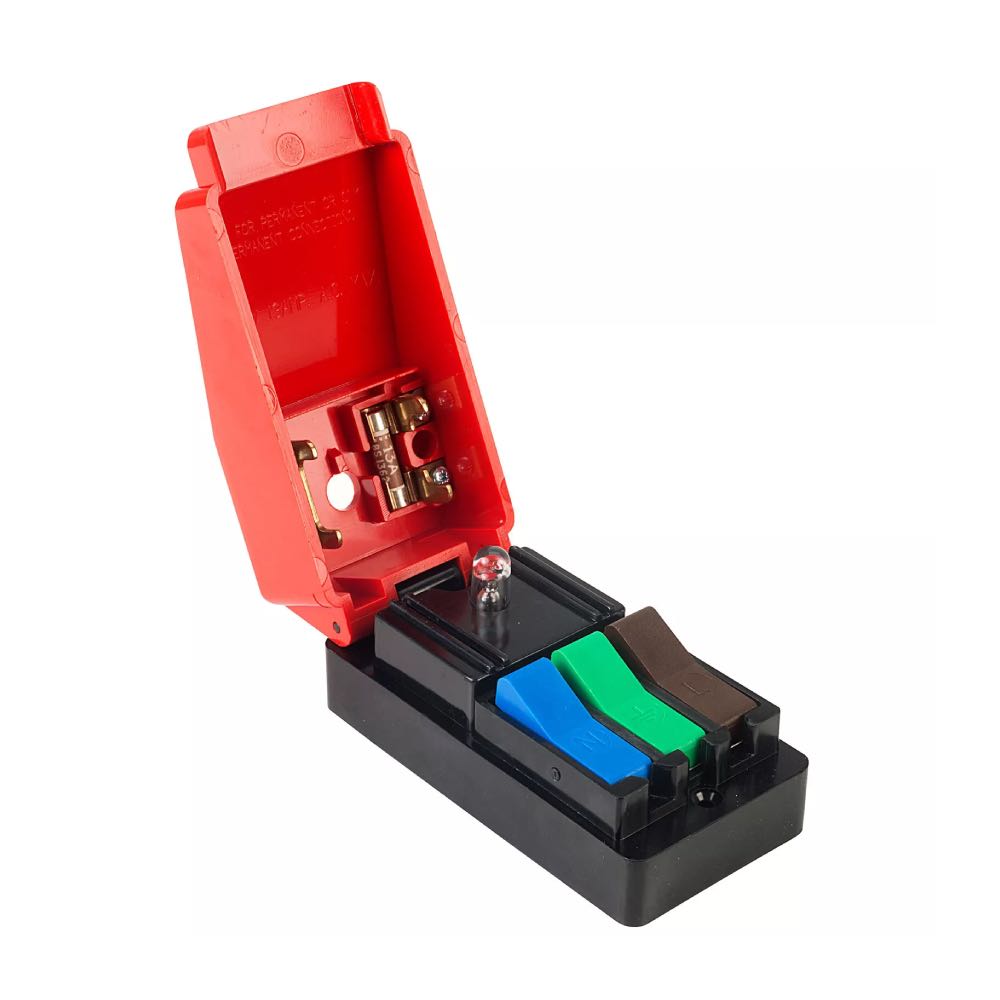 QuickTest Mains Test Block – Appliance Testing Unit with Optional Cable Lengths