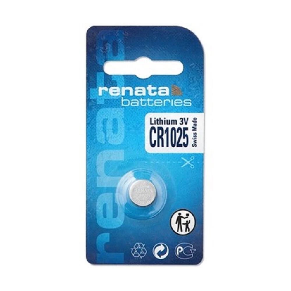 Renata CR1025 3V Lithium Coin Cell Battery – Swiss Made – Pack of 1