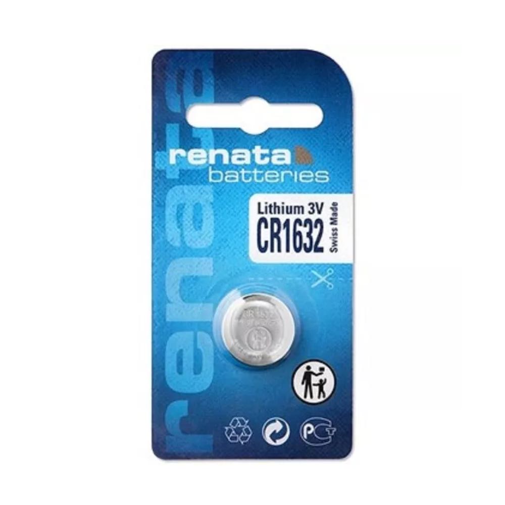 Renata CR1632 3V Lithium Coin Cell Battery – Swiss Made – Pack of 1